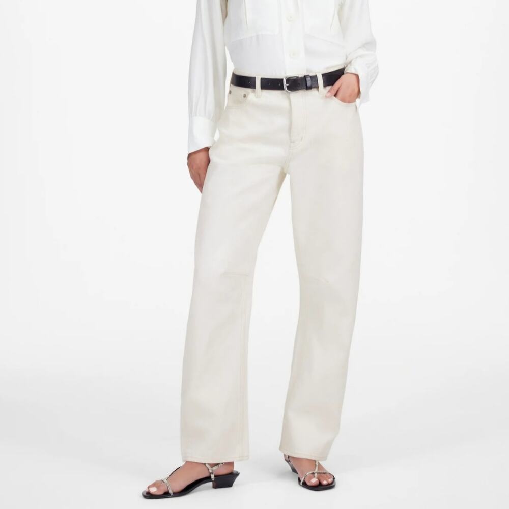 Madewell Darted Barrel Leg Jean